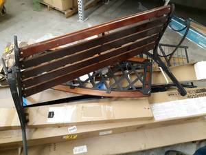 lot 74012 image: Patio Bench And other items