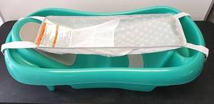 lot 312 image: New  The First Years Sure Comfort Deluxe Newborn to Toddler Tub - Teal