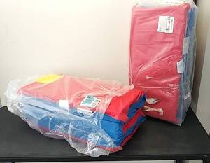 lot 317 image: Lot of 2 - Childrens Infection Control Folding Mat with 4 Sections - 2 Thick