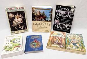 lot 346 image: Lot of 7 Books (Hardbound & Paperback) about Mythology, Magical Creatures, Fantasy & More
