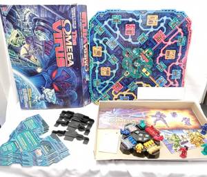 lot 370 image: The Omega Virus Electronic Talking Board Game - 1992 Milton Bradley