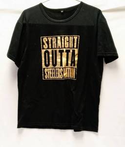 lot 372 image: Straight OUTTA Steelers Nation T-Shirt  Size Xtra Large