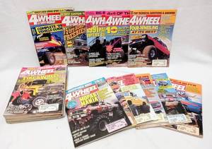 lot 379 image: Lot of 19 Peterson 4WHEEL Four Wheeling Magazines from the 90s