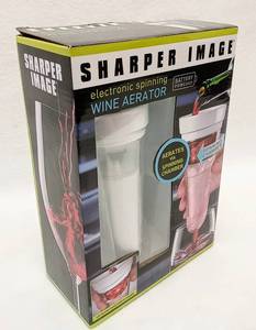 lot 217 image: Sharper Image Wine Aerator - White