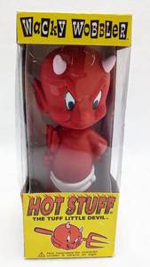lot 222 image: Funko Hot Stuff Tuff Little Devil - from Harvey Comics - Wacky Wobbler Bobblehead in Original Box (2000)