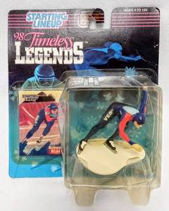 lot 223 image: 1998 Bonnie Blair Timeless Legends Starting Lineup Figure in Original Package