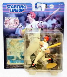 lot 224 image: 2000 Mark Mcgwire Baseball Action Figure - Starting Lineup - 500 Home Runs Edition