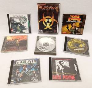 lot 234 image: Lot of 8 Vintage & Newer Computer PC Games
