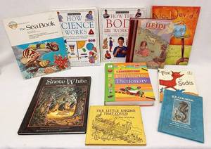 lot 242 image: Lot of 10 Hardcover Vintage & Newer Childrens Books