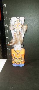 lot 1008 image: Kachina totem statue 7 in tall
