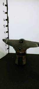 lot 1075 image: E Gutierrez eagle man sculpture