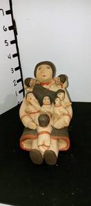 lot 1086 image: Native American clay sculpture