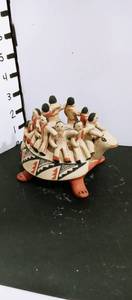 lot 1088 image: Jemex A Toya Native American clay sculpture