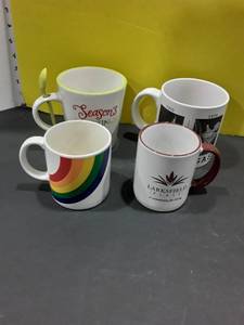 lot 1108 image: 4 Coffee Mugs