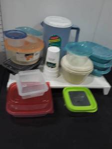 lot 1528 image: Plastic storage containers