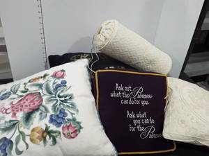 lot 1537 image: Throw pillows lot of 5