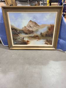 lot 2054 image: Framed Art