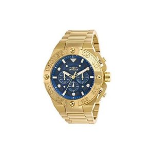 lot 5176 image: Invicta Mens 25829 Pro Diver Gold-Tone Stainless Steel Watch- Retail$101.49