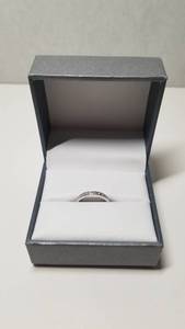 lot 5184 image: Divina 10kt Gold Diamond Accent Wedding Band