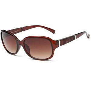 lot 5194 image: Chestnut Frame Acetate Square Sunglasses with Tawny Lens