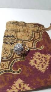 lot 5202 image: Handmade Sterling Silver Balinese Princess Ring (Indonesia)