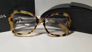 lot 5222 image: Prada Rx 0PR 25SV Havana Women Eyeglasses - Tortoise- Retail$107.99