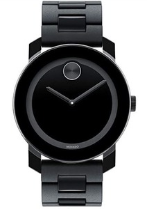 lot 5178 image: Movado Bold Large Black Polymer Mens Watch 3600047- Retail$402.99