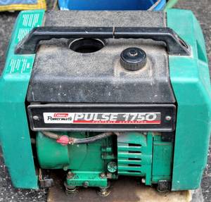 lot 1678 image: Coleman Powermate PULSE 1750 Portable Generator