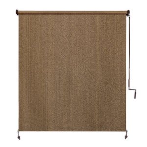 lot 6013 image: Coolaroo Exterior Roller Shade 6x8 Walnut