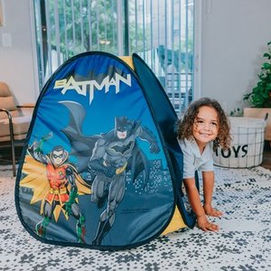 lot 6218 image: Sunny Days Batman Pop-Up Play Tent
