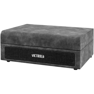 lot 6225 image: Victrola Parker Bluetooth Suitcase Record Player With 3-Speed Turntable