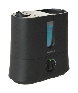 lot 6230 image: HONEYWELL REMOVABLE TOP FILL ULTRASONIC HUMIDIFIER, BLACK