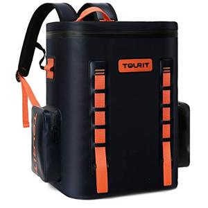 lot 6256 image: TOURIT Leak-Proof Soft Sided Cooler Backpack Waterproof Insulated Backpack Cooler Bag Large Capacity Backpack with Cooler for Men Women to Picnics, Camping, Hiking or Beach, 36 Cans