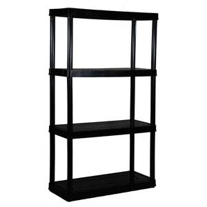 lot 6259 image: Gracious Living 4-Shelf Medium Duty Shelf Unit