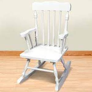 lot 6139 image: The Kids Korner Rocking Chair 