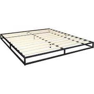 lot 6165 image: Zinus Joseph 6 Inch Metal Platforma Bed Frame  Mattress Foundation  King Size