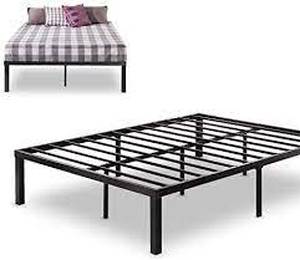 lot 6167 image: Zinus Luis Quick Lock 16 Inch Metal Platform Bed Frame  Mattress Foundation ...