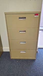 lot 8921 image: (3) File Cabinets
