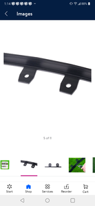 lot 41 image: Expert Gardening No-Dig Edging w Black Plastic Spikes  30ft