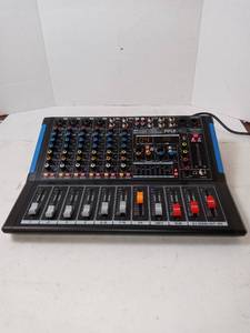 lot 62 image: Pyle Pmxu88bt Bluetooth 8 Ch. Studio Dj Controller Audio Mixer Console System