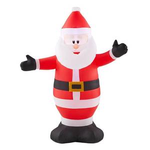 lot 92 image: Home Accents Holiday 3.5 ft. Inflatable Santa