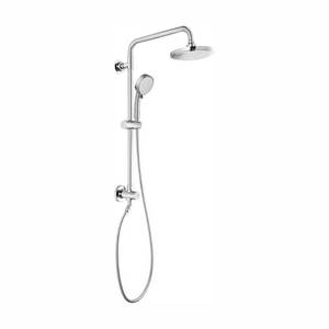 lot 104 image: GROHE Vitalio 5-spray 7 in. Dual Shower Head and Handheld Shower Head in Chrome, Grey