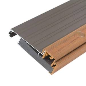 lot 152 image: M-D Products 49008 36 Satin Nickel Adjustable Thermal Break Threshold