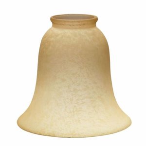 lot 164 image: Kichler Lighting Accessory - 2.25 Glass Shade, Citrine Finish