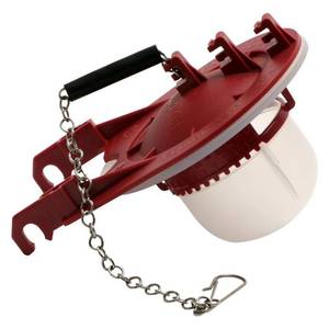lot 173 image: FLAPPER TOILET 3IN GLACIER BAY