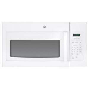lot 191 image: GE - 1.6 Cu. Ft. Over-the-Range Microwave, Color White, Dimensions 16 1332H x 29 78W x 15 132D, 63lbs -