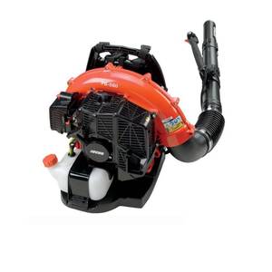 lot 229 image: ECHO 216 MPH 517 CFM 58.2cc Gas 2-Stroke Cycle Backpack Leaf Blower with Tube Throttle
