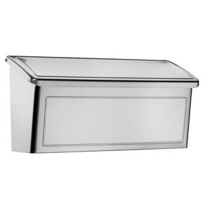 lot 277 image: Venice Wall Mount Mailbox Stainless Steel