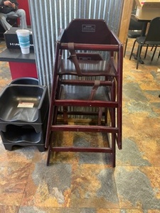 lot 5976 image: High Chairs And Booster Seats
