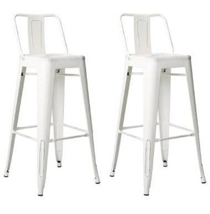 lot 18710 image: Carbon Loft Ruska Steel 30-inch Bar Stool (Set of 2) - Retail$129.99